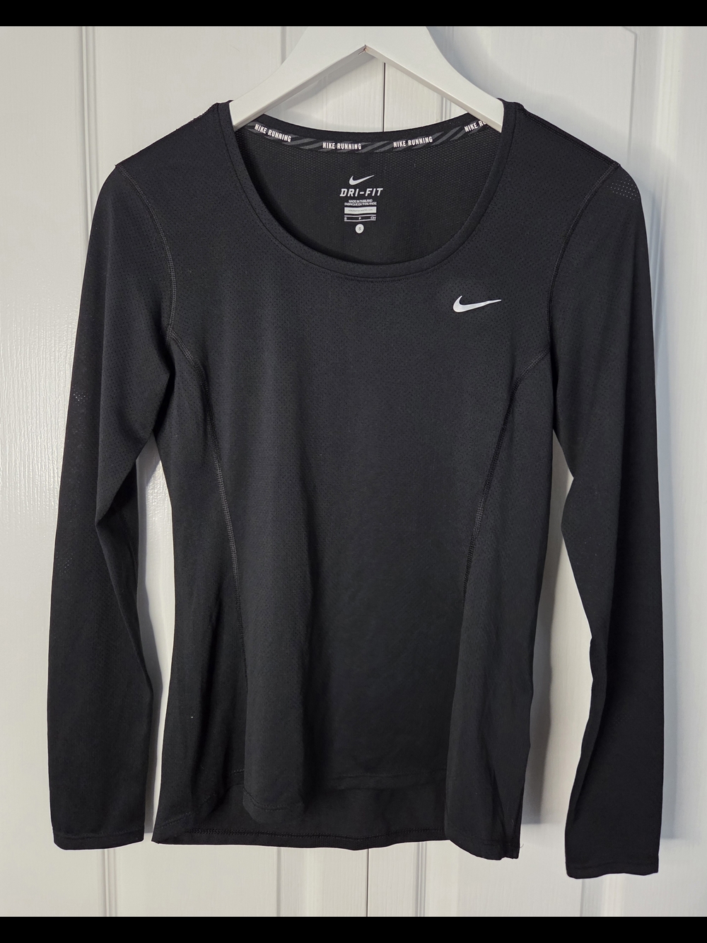 Nike Dri-FIT Black Long-Sleeve Performance Top